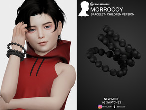 Sims 4 — Morrocoy (Bracelet - Children version) by Beto_ae0 — Child summer bracelet, Enjoy it - 03 Colors