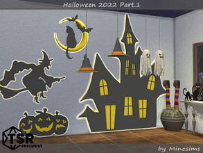 Sims 4 — Halloween 2022 Part.1 by Mincsims — Happy Halloween 2022!! Part.1 consists of 11 Packages.