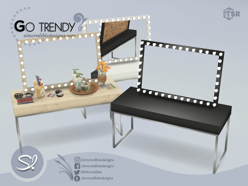 SIMcredible!'s Go Trendy Lighting Table [vanity-like]