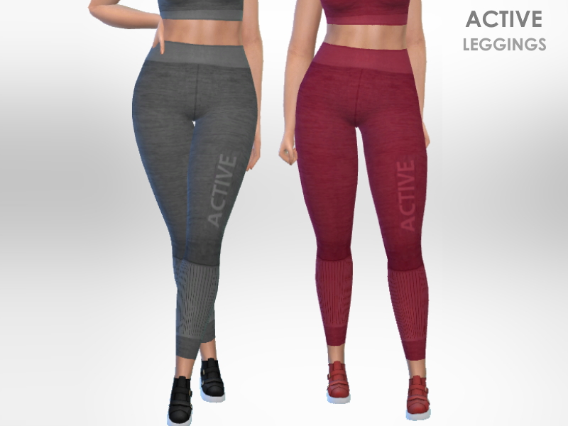 The Sims Resource - Active Leggings