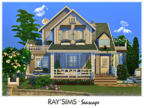 Sims 4 — Seascape by Ray_Sims — This house fully furnished and decorated, without custom content. This house has 2