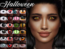 Sims 4 — Halloween Eyes by chevaliah — 24 Designs - Halloween Eyes Special Facepaint category HQ compatible Teen to Elder