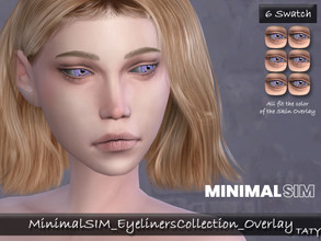 Sims 4 — MinimalSIM_EyelinersCollection_Overlay by tatygagg — New Eyeliners Overlay! They fit with all overlay skintones