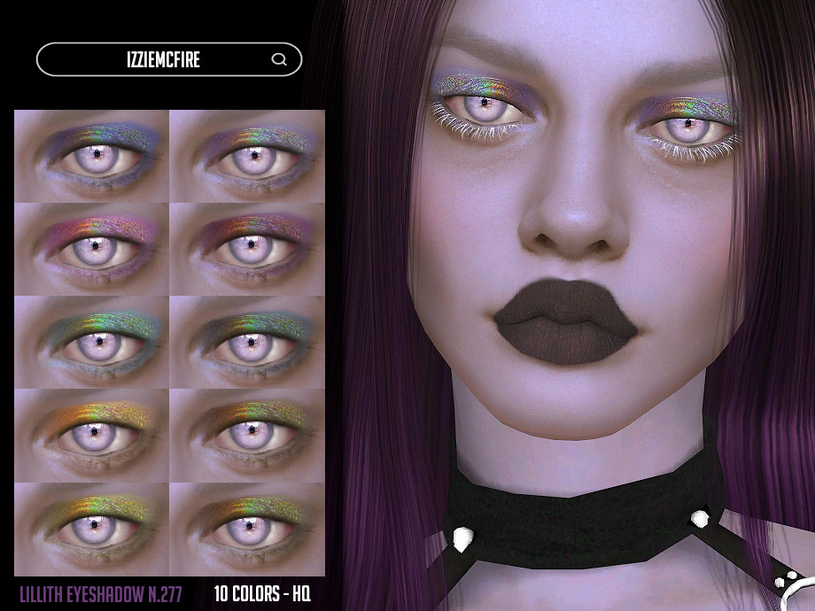 The Sims Resource - IMF Lillith Eyeshadow N.277