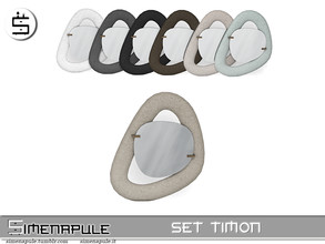 Sims 4 — Set Timon - Mirror by Simenapule — Set Timon - Mirror. 7 colors.