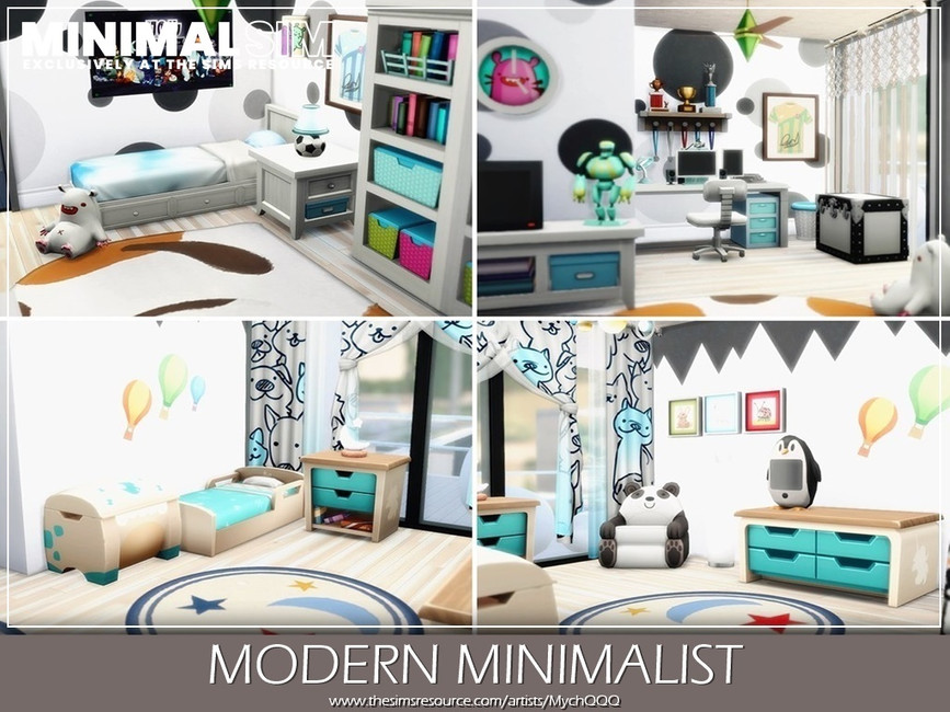 The Sims Resource - MinimalSim - Modern Minimalist