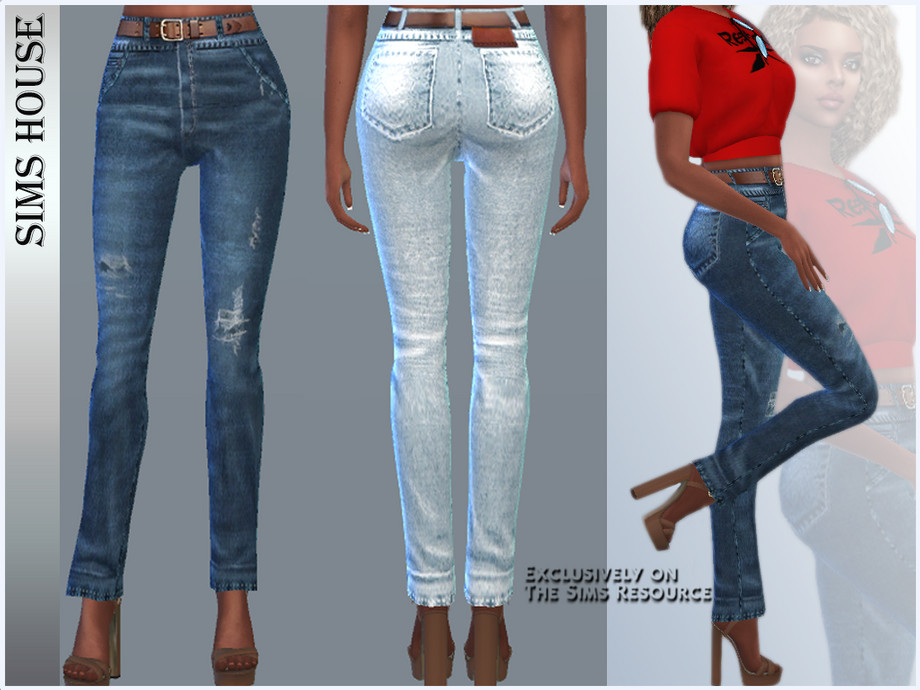 The Sims Resource - WOMEN'S JEANS