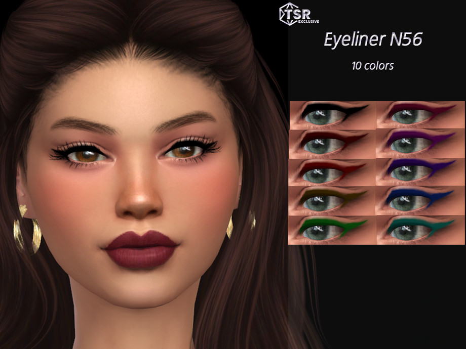 The Sims Resource - Eyeliner N56