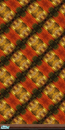 Sims 2 — Look Right Here - Autumn by Lorah — ... to really make a room stand out! These bold wallpapers and carpets done