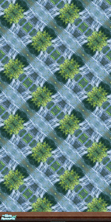 Sims 2 — Look Right Here - Waterfall by Lorah — ... to really make a room stand out! These bold wallpapers and carpets