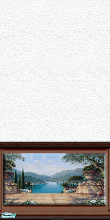 Sims 2 — Look Right Here - Sailing Scene by Lorah — ... to really make a room stand out! These bold wallpapers and