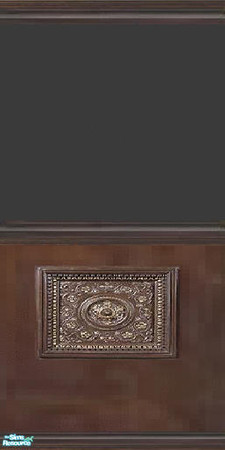 Sims 2 — Haunted Hollow: Panel Dreary Grey 2 by daisylee — A dreary panel for your dismal and dusty residences or