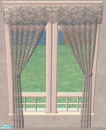 Sims 2 — Clarity Bedroom - RS1 - Curtains by NewSimSimGirl — Simple and modern bedroom in natural colors.