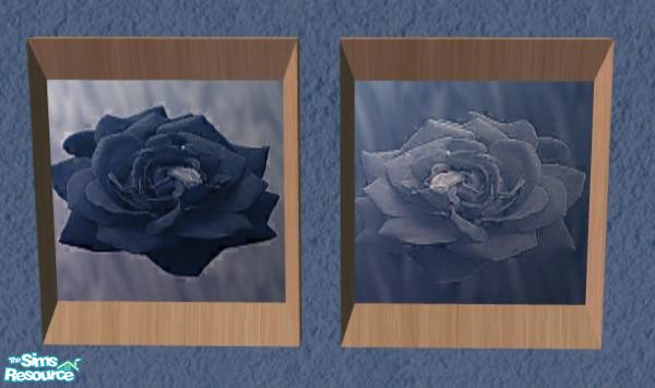 Sims 2 — Clarity Bedroom - RS2 - Painting by NewSimSimGirl — Simple and modern bedroom in natural colors.