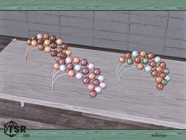 Sims 4 — Ida. Decorative Toy by soloriya — Decorative toy. Part of Ida set. 3 color variations. Category: Decorative -