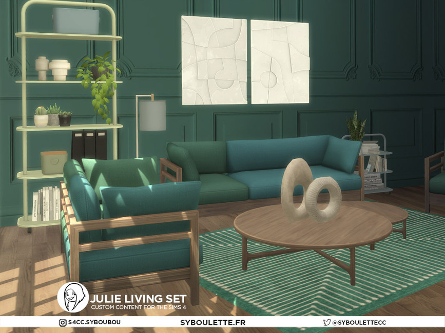 The Sims Resource Julie Livingroom set Part 1