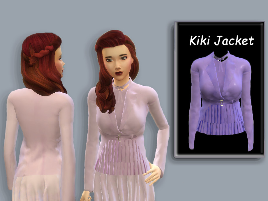 The Sims Resource - Kiki 190615 Uniform Jacket
