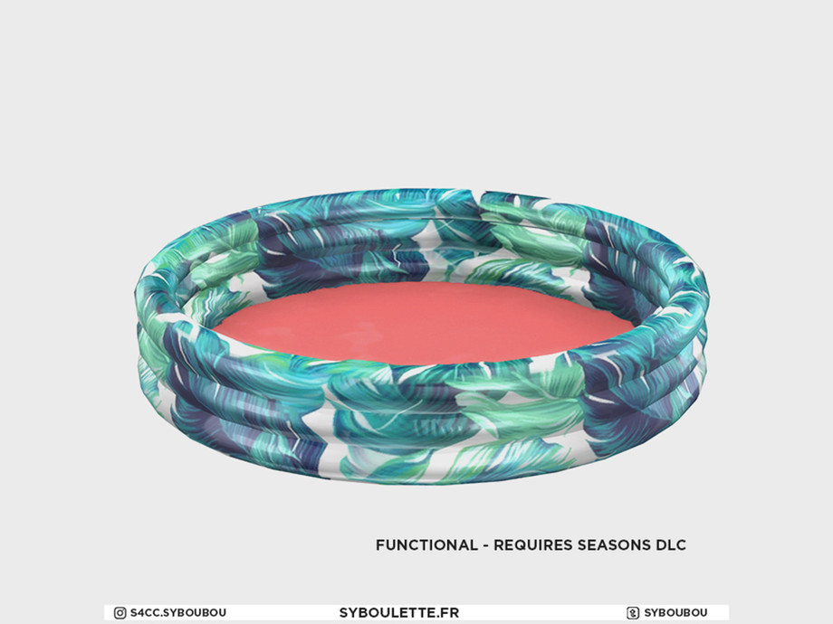 The Sims Resource Playa Kiddie pool (Requires SEASONS)