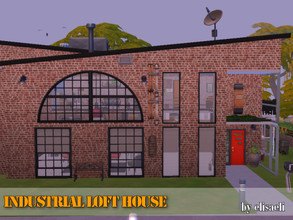 Sims 4 — Industrial loft house by elisaeli1 — If you are an industrial style lover, this house is for you! and if you are