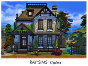 Sims 4 — Orpheus by Ray_Sims — This house fully furnished and decorated, without custom content. This house has 2 bedroom