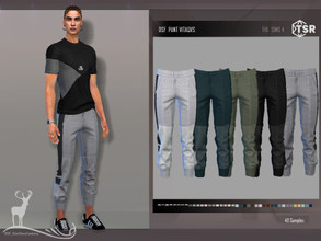 Sims 4 — PANT VITAQVS by DanSimsFantasy — These pants in cotton material are useful for sports outfits, daily use or