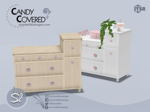 Sims 4 — Candy Covered Dresser by SIMcredible! — by SIMcredibledesigns.com available exclusively at TSR 2 colors +
