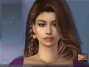 Sims 4 — Chin Preset N03 by PlayersWonderland — This chinpreset will give your sim a whole new look! Available for all