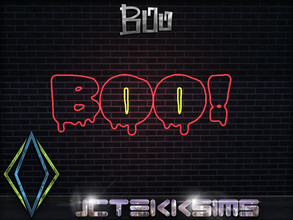 Sims 4 — Halloween 2022 Boo by JCTekkSims — Created by JCTekkSims. Get to Work Required. Have a safe and Happy Halloween!