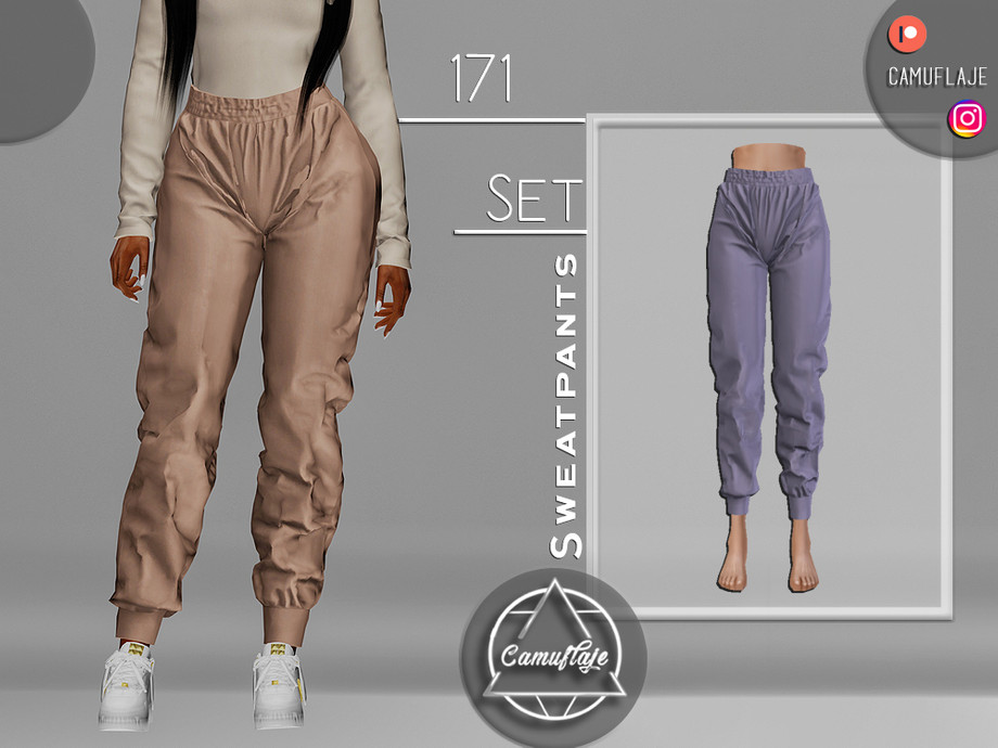 The Sims Resource - SET 171 - Sweatpants
