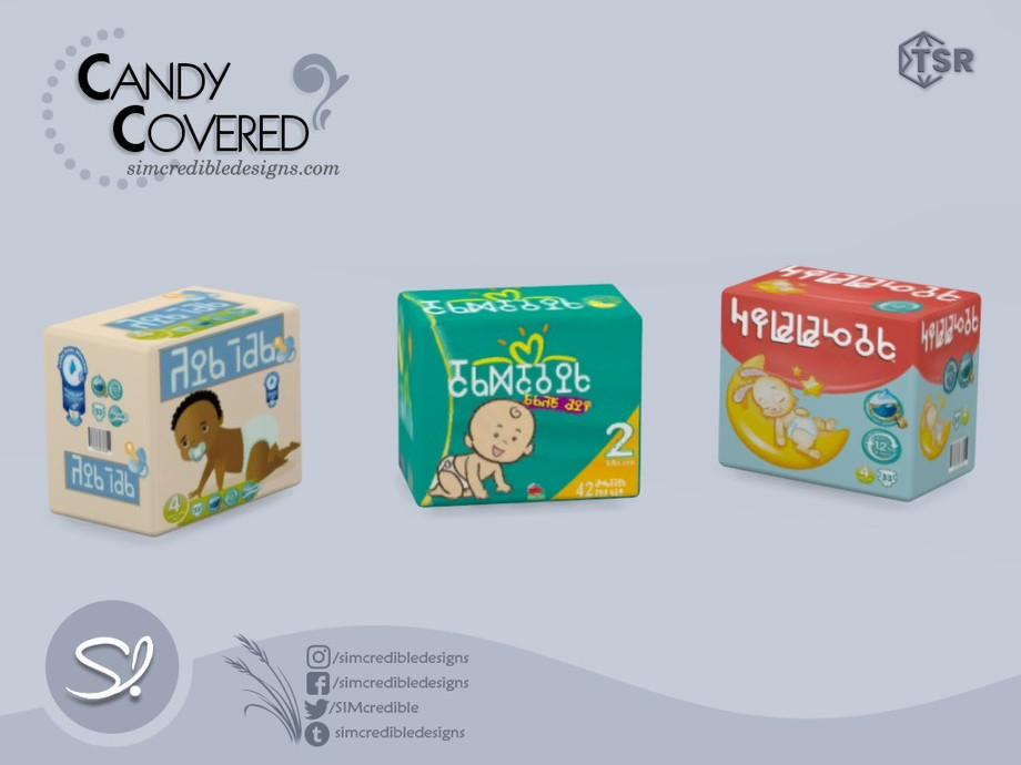 The Sims Resource Candy Covered Diaper Pack