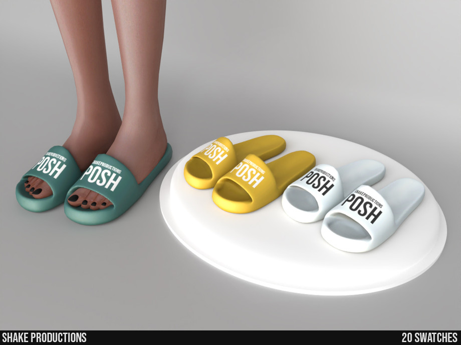 The Sims Resource 950 Slippers (Female)