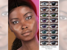 Sims 4 — Kajungu eyes by Atimoya by Atimoya — The eyes was created for Sims 4 - 16 colors - located in the category -Face