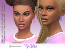 Sims 4 — Breast Cancer Awareness Earrings by TajLibraCreations — Wear these Beautiful Earrings to show your support in