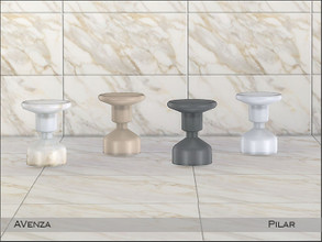 Sims 4 — Avenza EndTable2 by Pilar — Avenza EndTable2