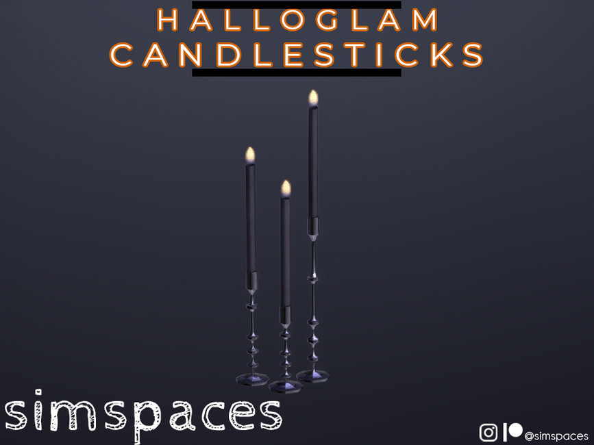 The Sims Resource HalloGlam Candlesticks