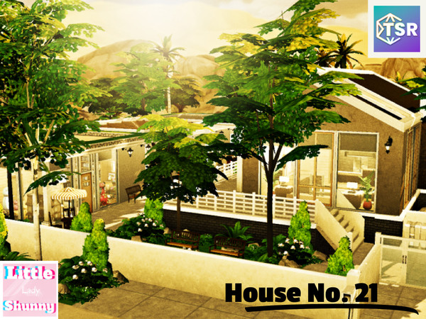 Sims 4 — House No. 21 by LittleLadyShunny — A one story home for a family with twins.