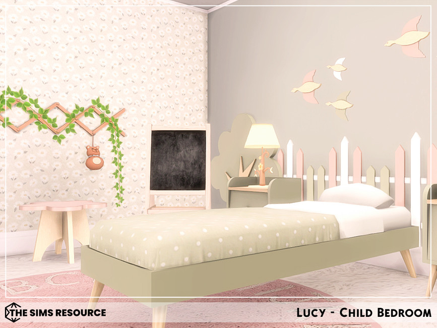 The Sims Resource Lucy Child Bedroom (TSR CC Only)