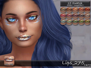 Sims 4 — Lips_275 by tatygagg — New Lipstick for your sims - Female, Male - Human, Alien - Teen to Elder - Hq Compatible