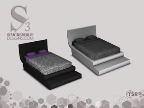 Sims 3 — Odyssey Bed by SIMcredible! — SIMcredibledesigns.com
