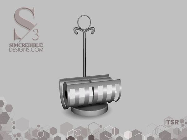 Sims 3 — Odyssey Clutter Paper Toilet by SIMcredible! — SIMcredibledesigns.com
