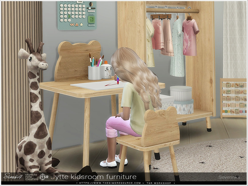 The Sims Resource Jytte kidsroom furniture