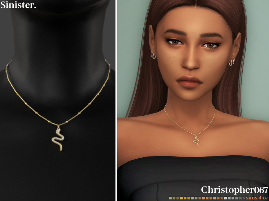 Sinister Necklace The Sims 4 Create a Sim