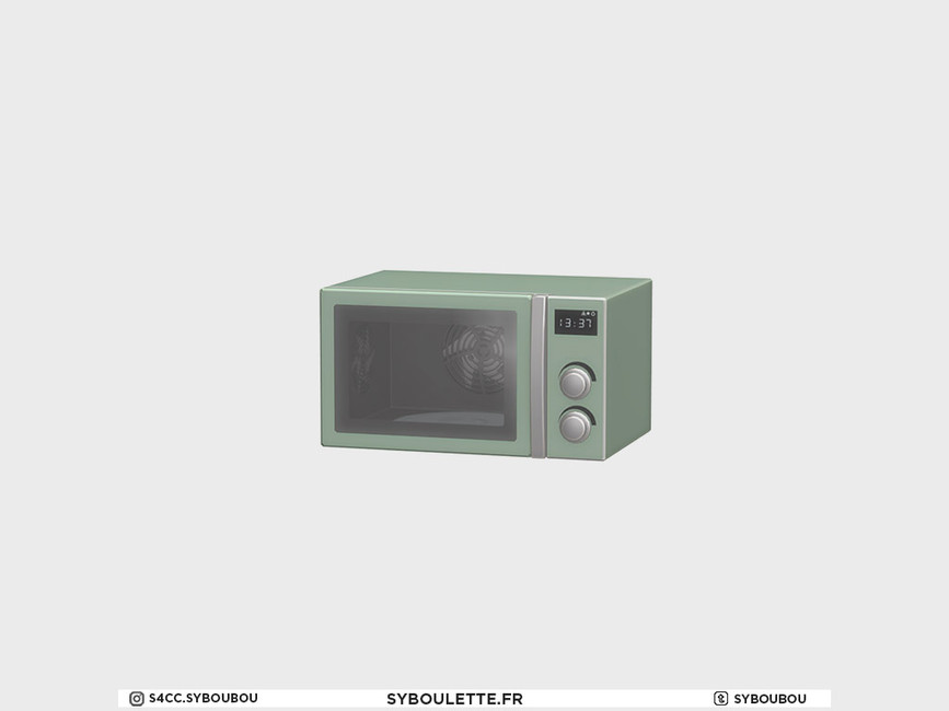 The Sims Resource Millennial Microwave