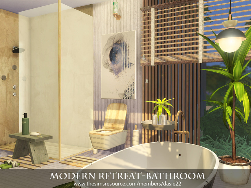 The Sims Resource - Modern Retreat-Bathroom