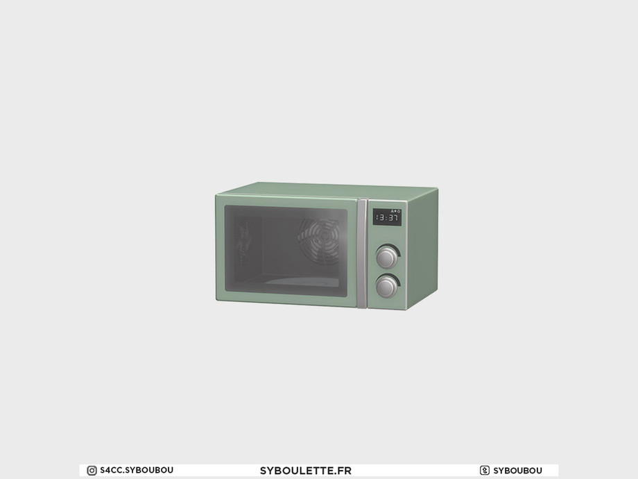 The Sims Resource Millennial Microwave