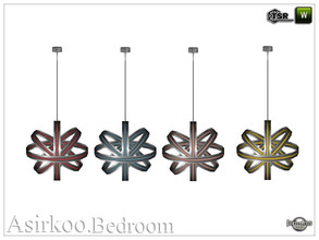 Sims 4 — Asirkoo bedroom ceiling light by jomsims — Asirkoo bedroom ceiling light