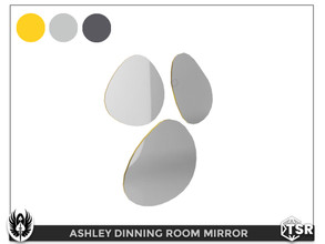 Sims 4 — Ashley Dinning Room Mirror by nemesis_im — Mirror from Ashley Dinning Room Set - 3 Colors - Base Game Compatible