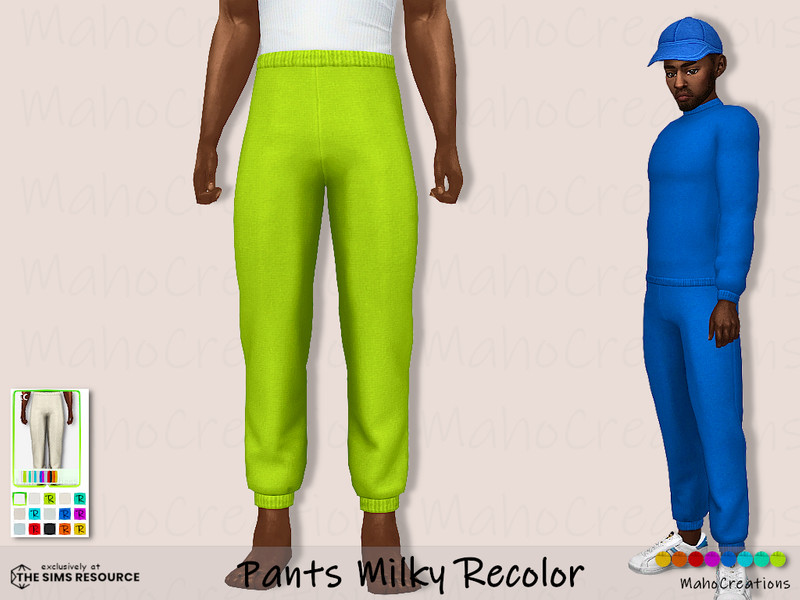 Sims 4 The Sims Resource | Pants Milky - Recolor by TSR Creator