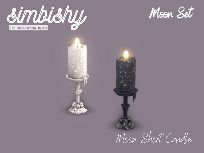 The Sims Resource Moon Short Candle