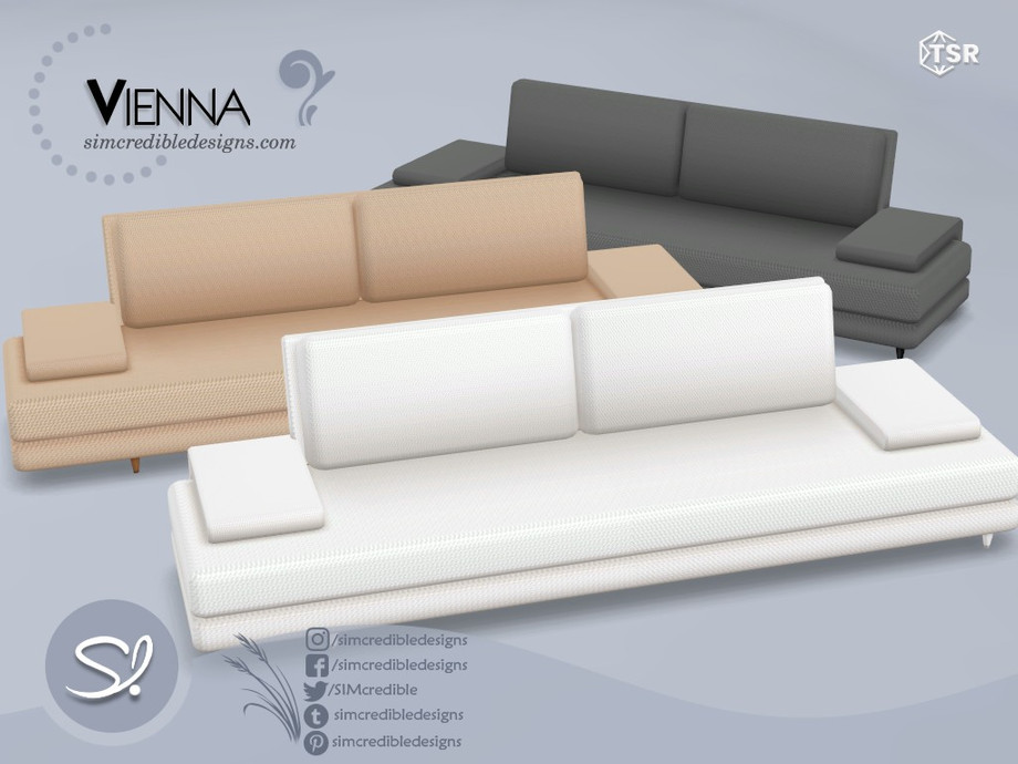 The Sims Resource Vienna Sofa